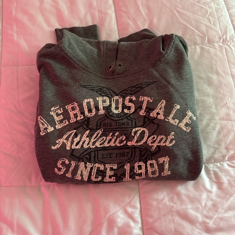 vintage oversized aeropostale hoodie